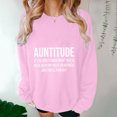 thumbnail image 5 of Cmfcve Women's Fashion Hoodies & Sweatshirts Letter Print Long Sleeve Versatile Tops Crew Neck Loose Gym Pullover Tops, 5 of 6