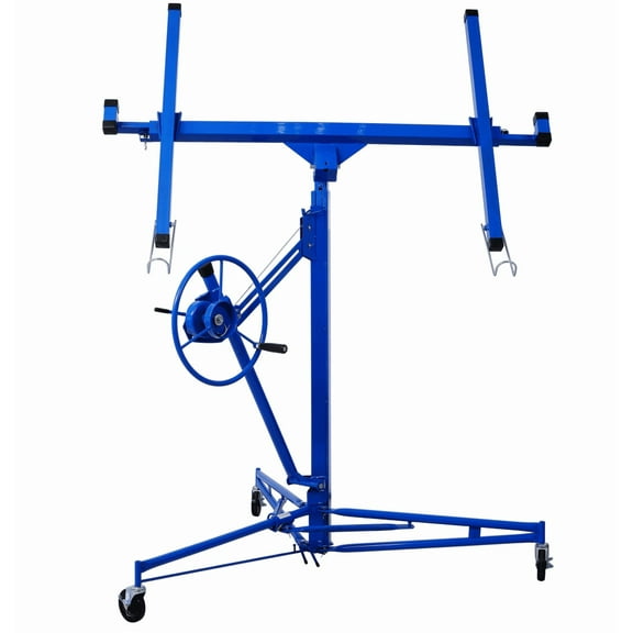 Drywall Lift Hoist 11ft Panel Jack Lifter BLUE