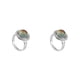 thumbnail image 2 of Anillos de humor Qarigey Color cambiable Accesorios de dedo ajustables para mujeres y Niños 2Conjunto, 2 of 6