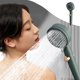 thumbnail image 1 of onlyliua Liquidación de Ahorro de Verano Cabezal de Ducha Turbo, Boquilla de Ducha para Baño Doméstico, Calentador de Agua, Filtro de Ducha, 5 Modos de Baño, Un Cabezal de Ducha con Función de Parada, 1 of 7