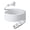 White, variant on DEWENWILS 20 FT Extension Cords for Indoor Flat Plug with Hanging Hole 3 Grounded Outlets