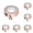 5pcs, variant on 30mm x 20m Double-Sided Conductive Copper Foil Tape, Snail Repellent Shielding Tape for Gardens, Raised Beds and Plants