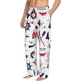 thumbnail image 2 of Balery Men'S Sailing Marine Travel Pants,Sleepwear Pants,Pajama Pants,Pj Bottoms Drawstring And Pockets-Small, 2 of 9