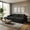 Black-With 2 Ottomans, variant on 94'' L-Shaped Sectional Sofa with Chaise, Modern Modular Sofa with Deep Seat, Cloud Sofa Couch for Living Room,Right Facing Chaise