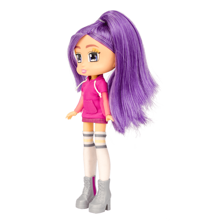 Purple hair boxy best sale girl