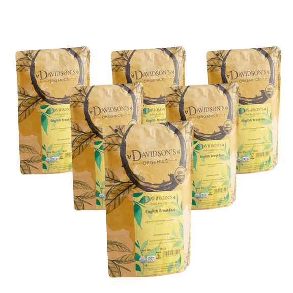 Davidson's Organic English Breakfast Loose Leaf Tea | 1LB/0.45 KGS | 6/CASE
