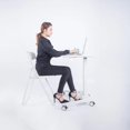 thumbnail image 3 of Compact Tech Desk: Standing & Adjustable for Small Spaces, 3 of 7