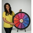 thumbnail image 1 of Tabletop Prize Wheel 12 Slots – Spin The Wheel Game for Carnivals, Trade Shows – Sturdy ABS Plastic and Collapsible Steel Frame (26 Inch Diameter), 1 of 3