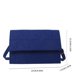 thumbnail image 2 of Bolso bandolera elegante con solapa vintage de piel sintética para mujer (azul), 2 of 2