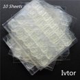 thumbnail image 5 of Adhesivos para uñas Ivtor, gelatina impermeable y transpirable, 240 unidades, 5 of 5