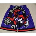 thumbnail image 1 of Shorts de Basketball Rétro pour Hommes et Femmes Raptors, Shorts Décontractés avec Poches, 1 of 2