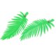 thumbnail image 4 of homedecorlover Acrílico Discoteca Pendiente Forma de hoja larga Earstuds verde Yuyangstore Pendiente de la mujer, 4 of 8