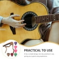 thumbnail image 3 of 1 Set of Guitar Capo Electric Guitar Picks Tone Modified Clip Ukulele Capo, 3 of 9