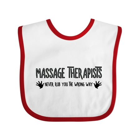 

Inktastic Massage Therapists Hands Rub Gift Baby Boy or Baby Girl Bib