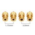 thumbnail image 4 of brillar Cabezal de impresión extrusor de boquilla de latón Mk8, 5/10 Uds., 1,75mm, para impresora 3d Anet A8 A8plus Creality Ender 3 3s Pro V2 Cr10, 0,2-1,0mm, 4 of 4