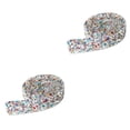 thumbnail image 2 of Bearachild Bling Stickers Tape Trim Resin Crystal Decoración Apliques Craft Ligero Fix Decor Beads Drill Strip para automóvil Ornamento Color mezclado 1 Color mixto 1 Código 2.5 cm 2piezas Bearachild CBP389188, 2 of 6