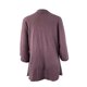 thumbnail image 4 of Sonducket Suéter abierto frontal para mujer, cárdigan de punto suelto de poliéster, manga 3/4, ropa informal de primavera y otoño, rosa, S Prendas para la parte del cuerpo Violeta S Sonducket AP003557-11, 4 of 6