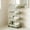 GN, variant on 4-Tier Kitchen Storage Cart Rolling Organizer, Multi-Layer Mobile Utility Cart with Wheels, Space-Saving Shelving Unit for Pantry, Bathroom, Living Room, and Garage Storage
