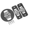 thumbnail image 2 of Fuse Box Top Plates, Stainless Steel Sturdy Easy Installation Motorcycle  Plate Top Stylish  For Autocycle Black, 2 of 8