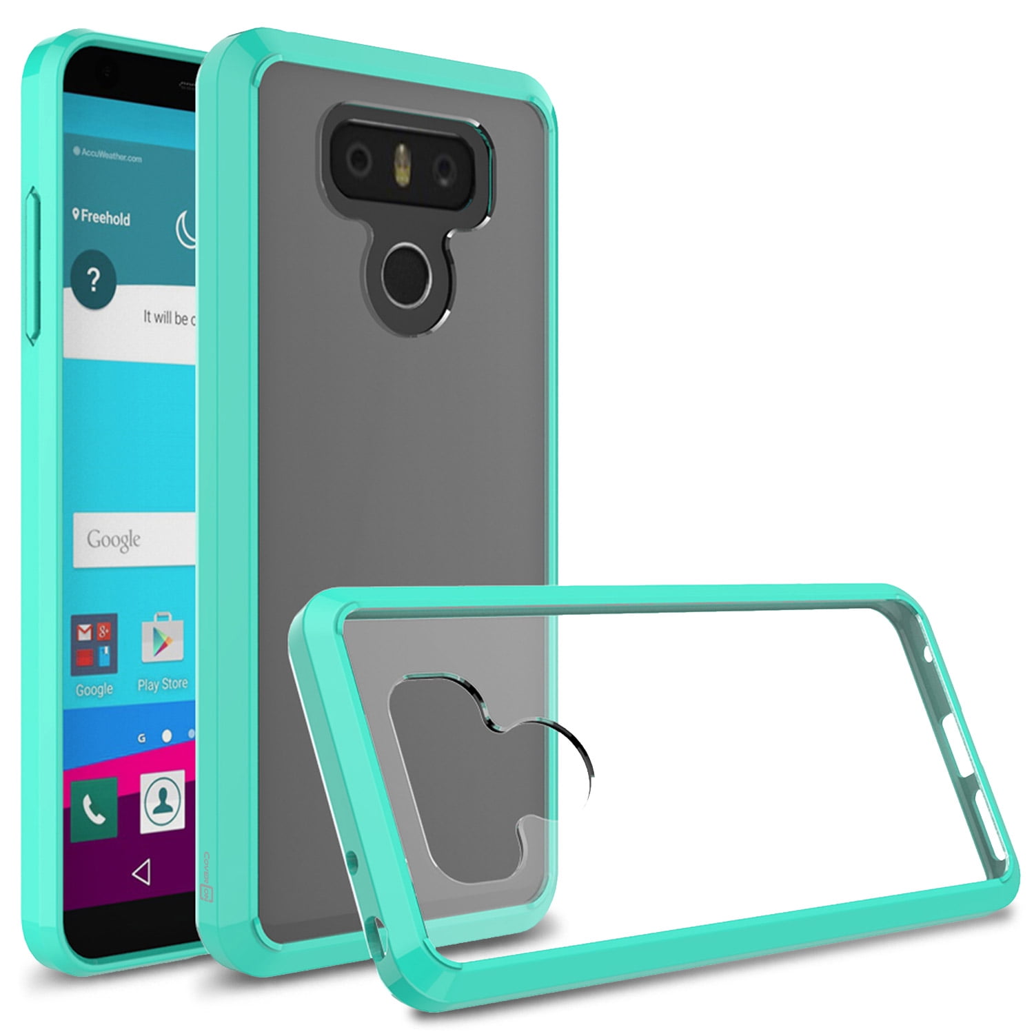 CoverON LG G6 / G6 Plus Case, ClearGuard Series Clear Hard Cover - Walmart.com