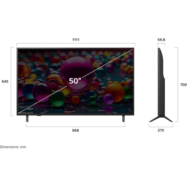 LG UHD TV 50インチ AI ThinQ LG 50-inch UHD AI 4K Smart TV 50UA7700PUB - Walmart.ca