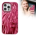 thumbnail image 1 of Teléfono Con Textura Plisada 3D Para Iphone/ Funda Elegante Y Protectora, 1 of 7