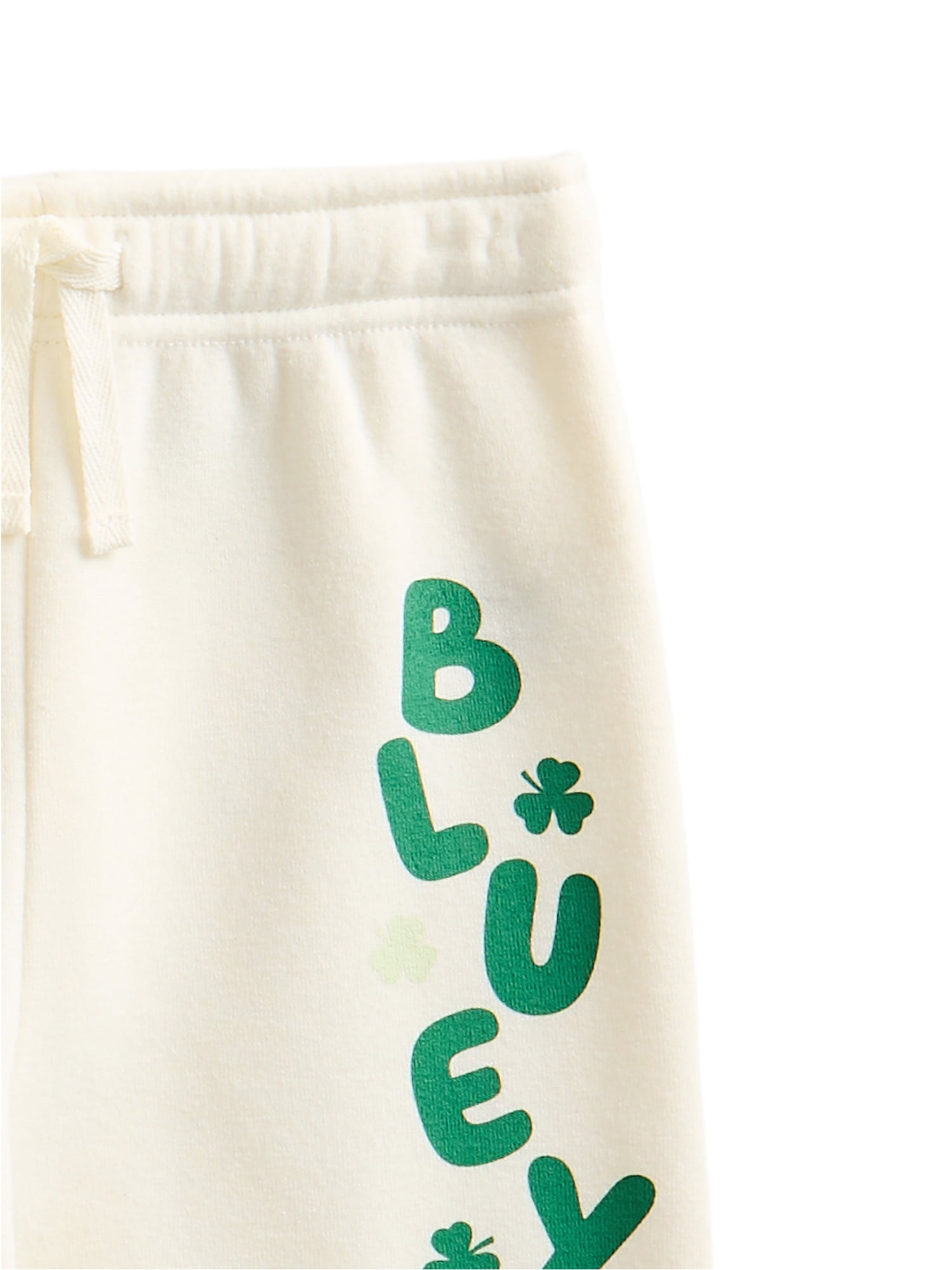 St. Patrick’s Day Bluey Unisex Toddler Graphic Sweatshirt and Jogger Pants Set, 2-Piece, Sizes 12M-5T