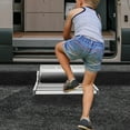 thumbnail image 3 of Folding RV Step, RV Camper Step, Manual RV Step with LED Light, 3 of 20