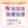 thumbnail image 2 of DIY Diamond Art Marcadores Art Craft 5D Cuero 4/6/8 piezas para principiantes adultos niños, 2 of 9