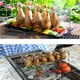 thumbnail image 2 of Matsuzay Estante para patas de ala de pollo para parrilla, horno ahumador, soporte Vertical de acero inoxidable para asador en barbacoa, accesorios Cocina y Comedor No.1 Matsuzay HA024644-01, 2 of 6