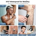 thumbnail image 4 of Prozing Manscape Trimmer for Men, Dual-Head Pubic Electric Razor, Groin Ball Shaver for Men, IPX7 Waterproof,Gifts for Him Dad, 4 of 8