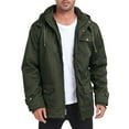 thumbnail image 5 of Manxivoo Winter Jackets for Men, Men's Winter Jacket Lined Thick Jackets Removable Hood Work Coat with Cargo Pockets Mens Jacket Green XXXL, 5 of 9