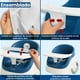 thumbnail image 2 of Asiento Elevador para Bebé Booster 3 en 1 Portátil con Bandeja para Comer y Respaldo Ajustable Silla Infantil para Alimentación Viajes Entrenamiento Comedor Bebés de 6 Meses a 3 Años, 2 of 8