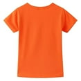 thumbnail image 6 of Big Kid Girls Short Sleeve Heart Pocket T Shirts Casual Tee Tops Blouse Girls Tops Size 6x Camisole Size 5 Cute Loose for Teen Referee Top Long Sleeve Shirt for( 2 12 Years) 14-15 Years Orange, 6 of 8