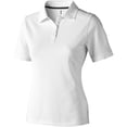 thumbnail image 1 of Elevate - Polo modelo Calgary de manga corta para mujer (Blanco), 1 of 2
