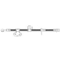 thumbnail image 4 of Centric Parts Brake Hydraulic Hose P/N:150.40043 Fits select: 1991-1995 ACURA LEGEND, 1997-1998 ACURA 3.2TL, 4 of 4