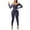 Gray, variant on IROINNID Long Sleeve Off-the-Shoulder Jumpsuit For Women Full-Length Fashion Sexy Off Shoulder Bandage Jumpsuit Bodysuit Romper Jumpsuit
