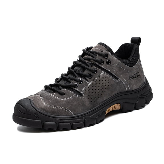 AUXDIQ Steel Toe Work Shoes for Men Construction Industrial Safety Sneakers