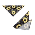 thumbnail image 6 of Fashion Pet Neckerchief - Print Dress-up Triangle Scarf Dog Bandana - Summer Cat Bib Collar for Beach, 6 of 8