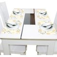 thumbnail image 4 of Chrysanthemum Daisy Flowers 4 PCs Placemats Set Linen Non-Slip Table Mat Rectangular Washable for Dining Kitchen Party 12"x18", 4 of 8