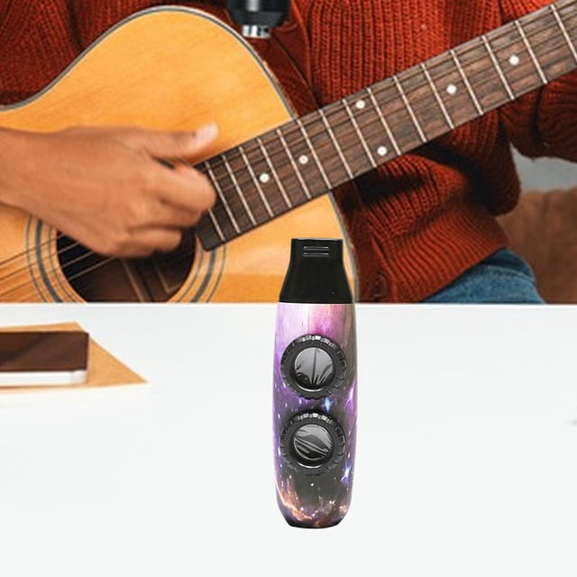 Kazoo armónica, instrumentos musicales portátiles, flauta de boca de doble agujero de doble agujero liviano para niños, todos los niños, adultos
