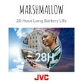 thumbnail image 5 of JVC Marshmallow True Wireless Earbuds HAA18TA with Memory Foam Earpieces, Blue, 5 of 7