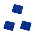 thumbnail image 2 of Qarigey Correa de extensión sujetador extensor hebilla 3 ganchos mujeres transpirable elástico longitud Clips reemplazo Gadgets 3 filas azul Type1 NO1, 2 of 6
