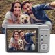 thumbnail image 5 of Cámarae Digital, Cámaras 4K para Fotograma, Cámara Compacta Con Zoom Digital 8x, Pantalla Grande de 2,7 ", Cámara Vlogging 4K Para Tomar Fotografía Apartpo Continuo, 5 of 7