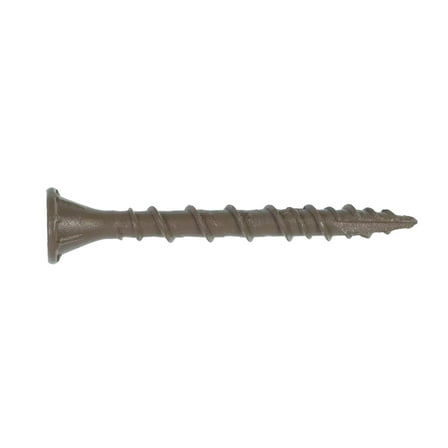 Simpson Strong-Tie Deck-Drive DSV Wood Screw Collated #8 x 1-5/8 in. T25 6-Lobe, Tan 1000-Qty