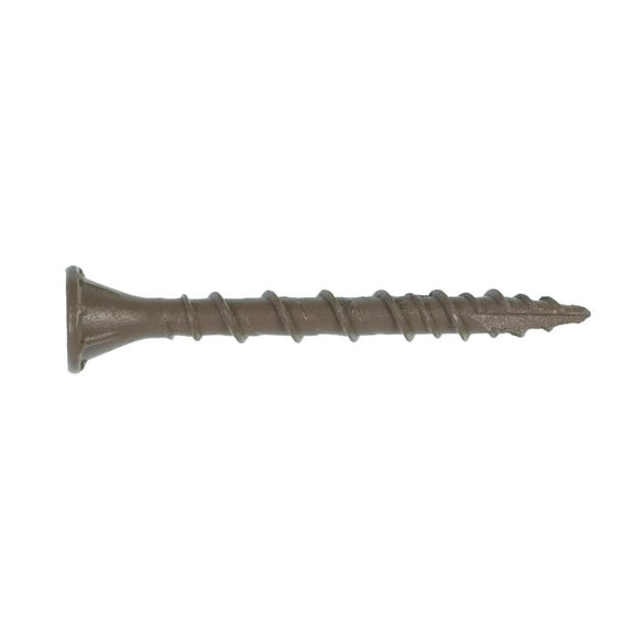 Simpson Strong-Tie Deck-Drive DSV Wood Screw Collated #8 x 1-5/8 in. T25 6-Lobe, Tan 1000-Qty