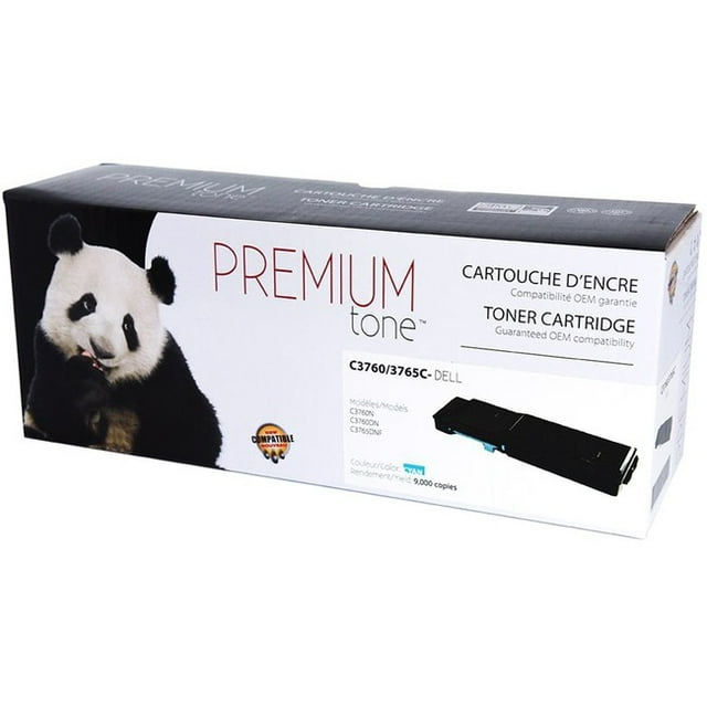 Premium Tone Toner Cartridge - Alternative for Dell 331-8432 - Cyan