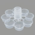 thumbnail image 4 of Portable Pie Cookies Carrier Stand Muffin Dome Box 24-Slot Cupcake Rack 3-Layer, 4 of 13
