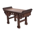 thumbnail image 2 of Farmhouse Home Decor Wood Altar Table 1Pack 22.50X12.20X9.20CM Multi Color Rectangular For Living Room, 2 of 9