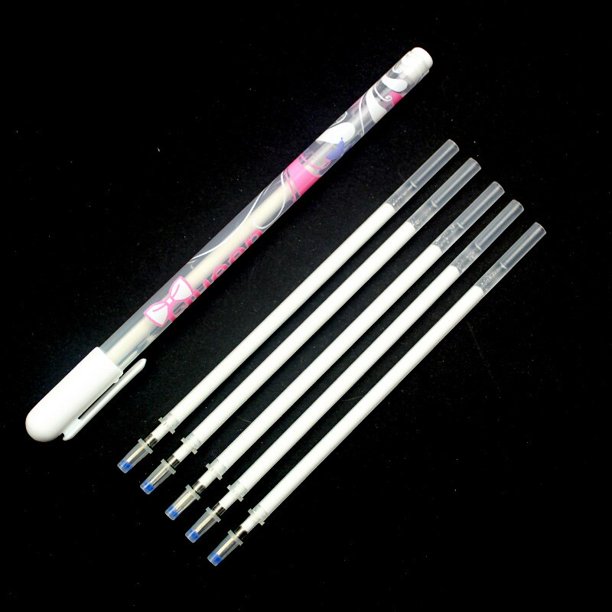 Juego de bolígrafos de Gel para resaltar, recarga de Color blanco brillante, marcadores de pintura, bolígrafo de dibujo, suministros escolares multifunción